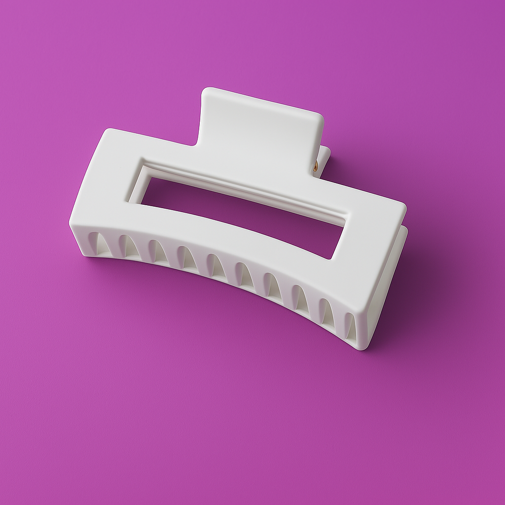 Rectangular Hair Claw Clips.
