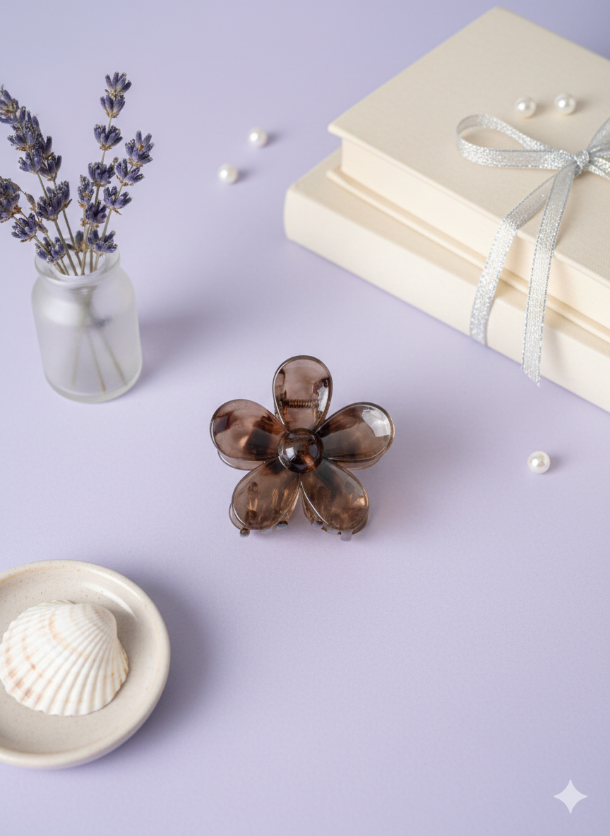 Tortoise Forms Hair Claw Clips.