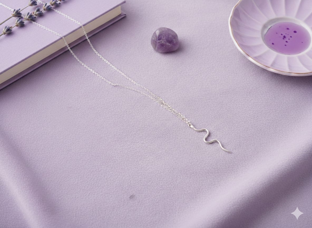 Silver Necklaces.
