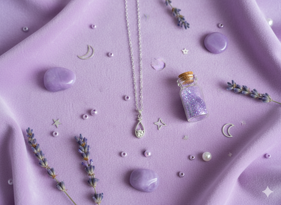 Silver Necklaces.