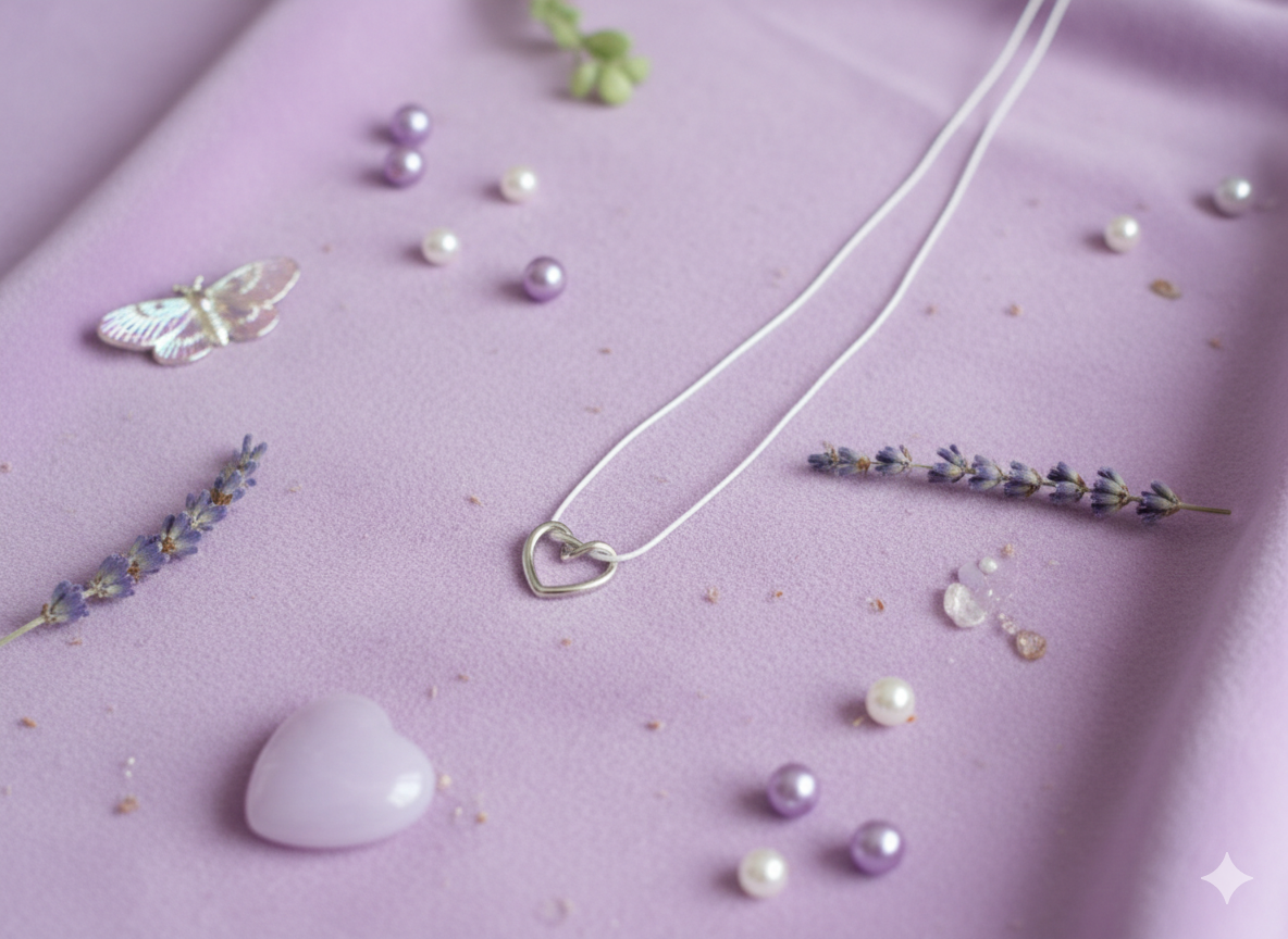 Silver Necklaces.