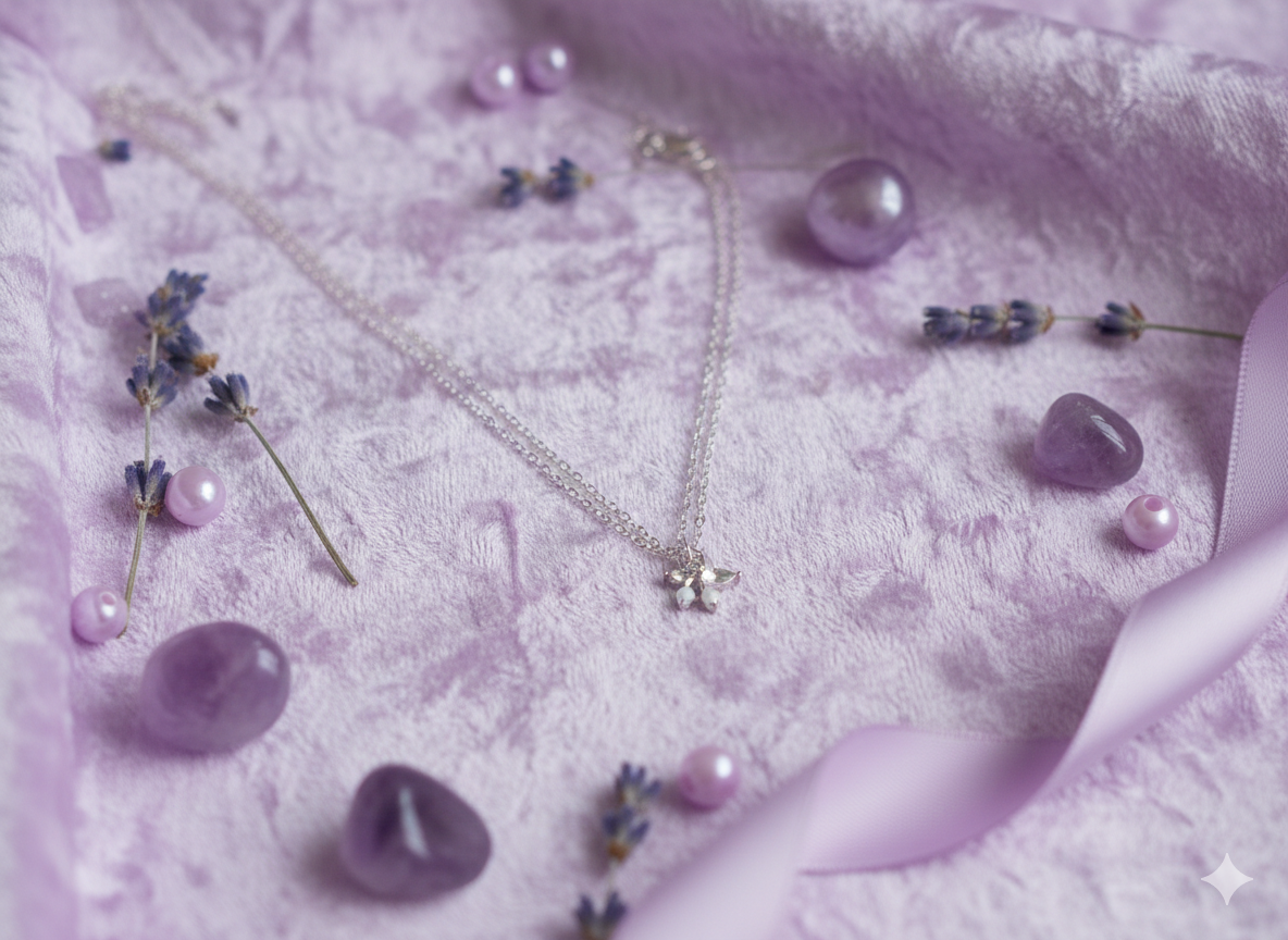 Silver Necklaces.