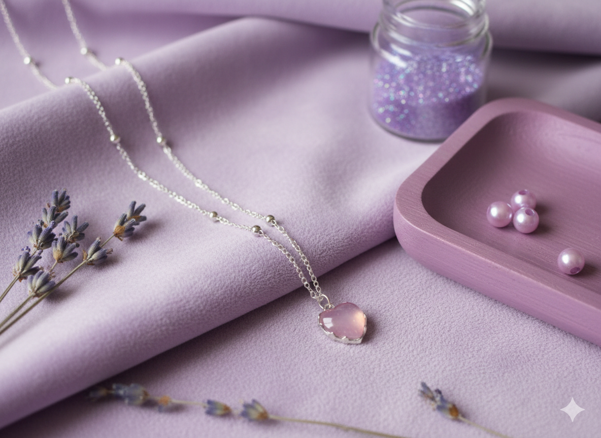 Silver Necklaces.