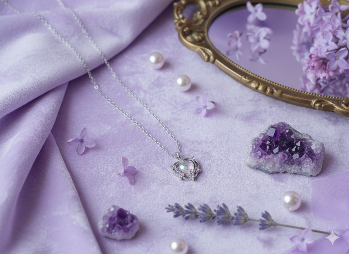 Silver Necklaces.
