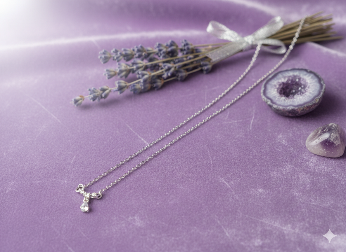Silver Necklaces.