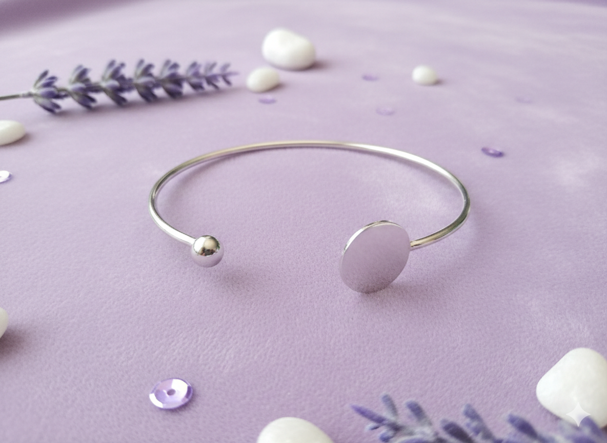 Silver Bangles.