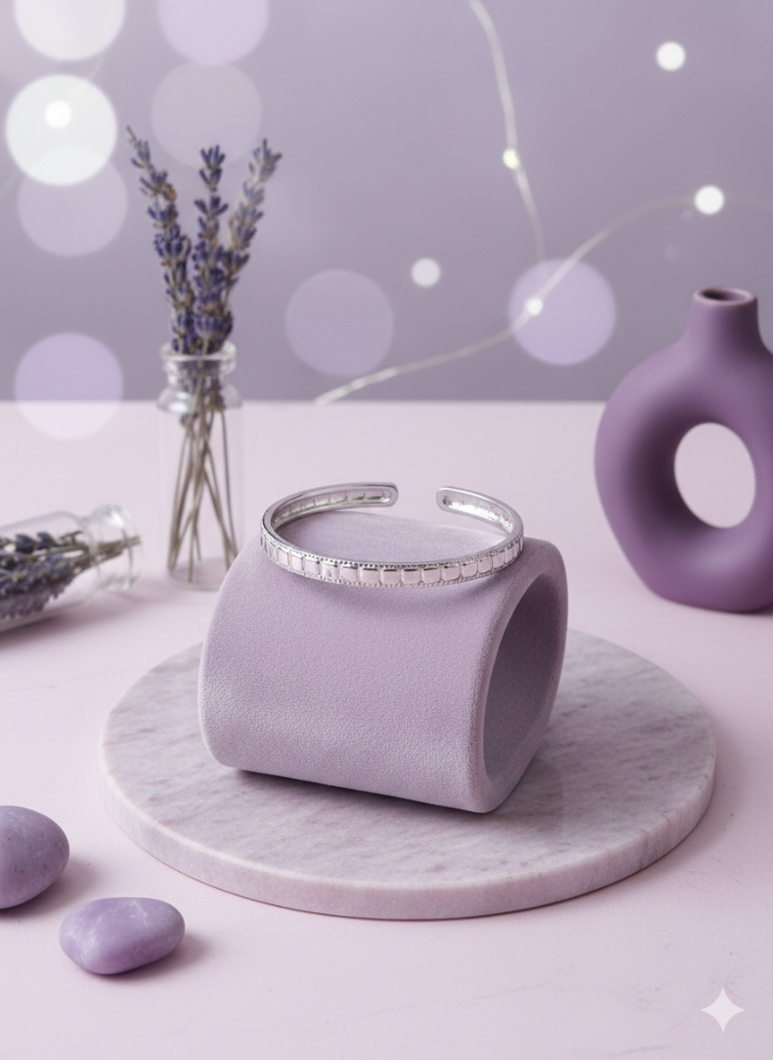 Silver Bangles.