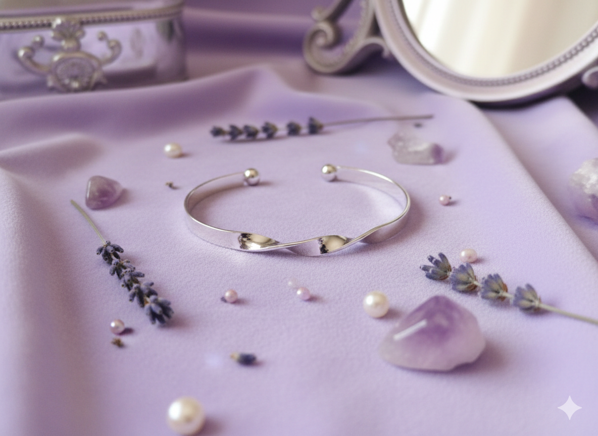 Silver Bangles.