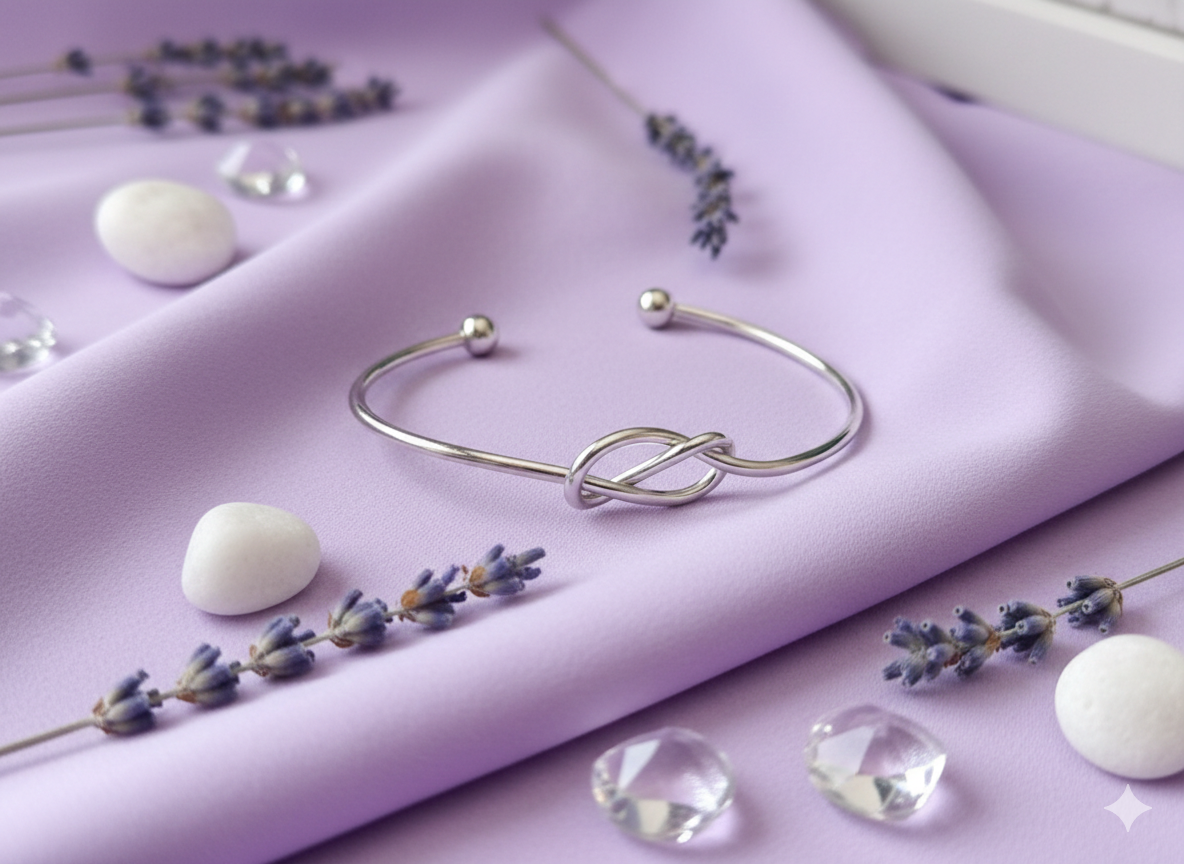 Silver Bangles.