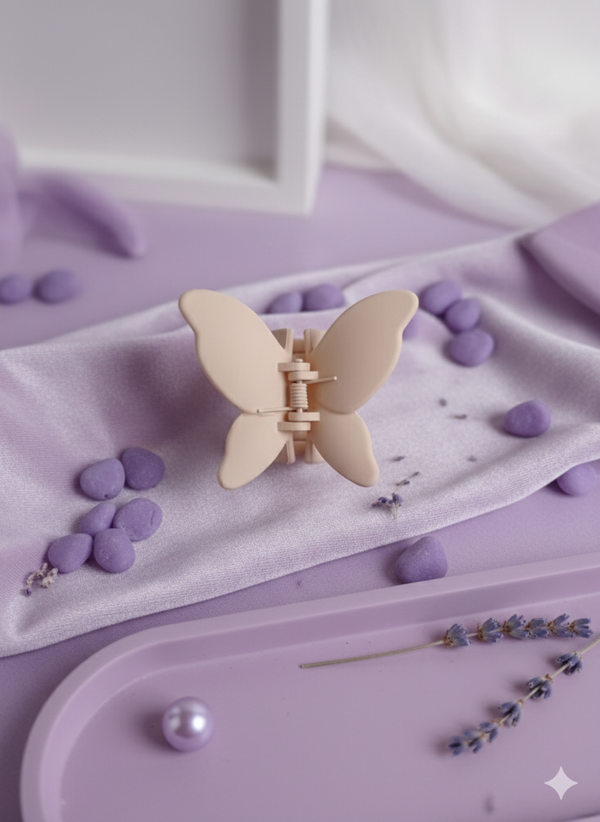 Large Butterfly Hair Claw Clips