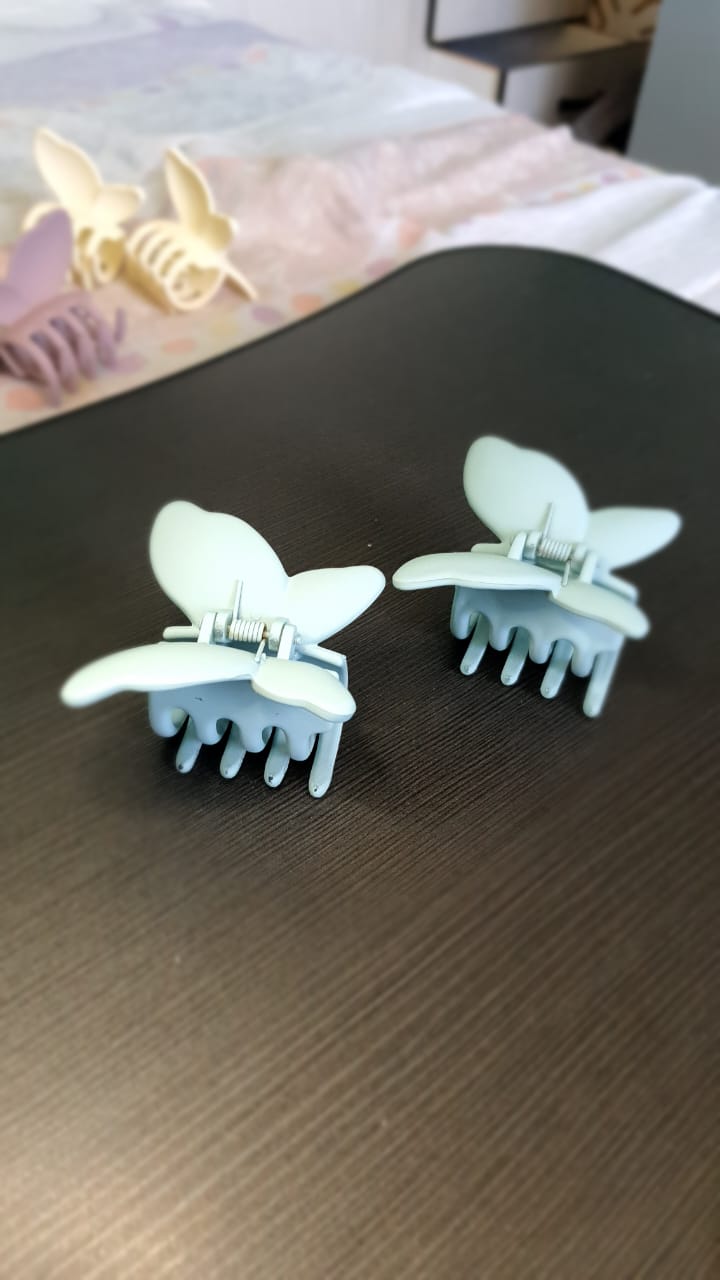 Large Butterfly Hair Claw Clips