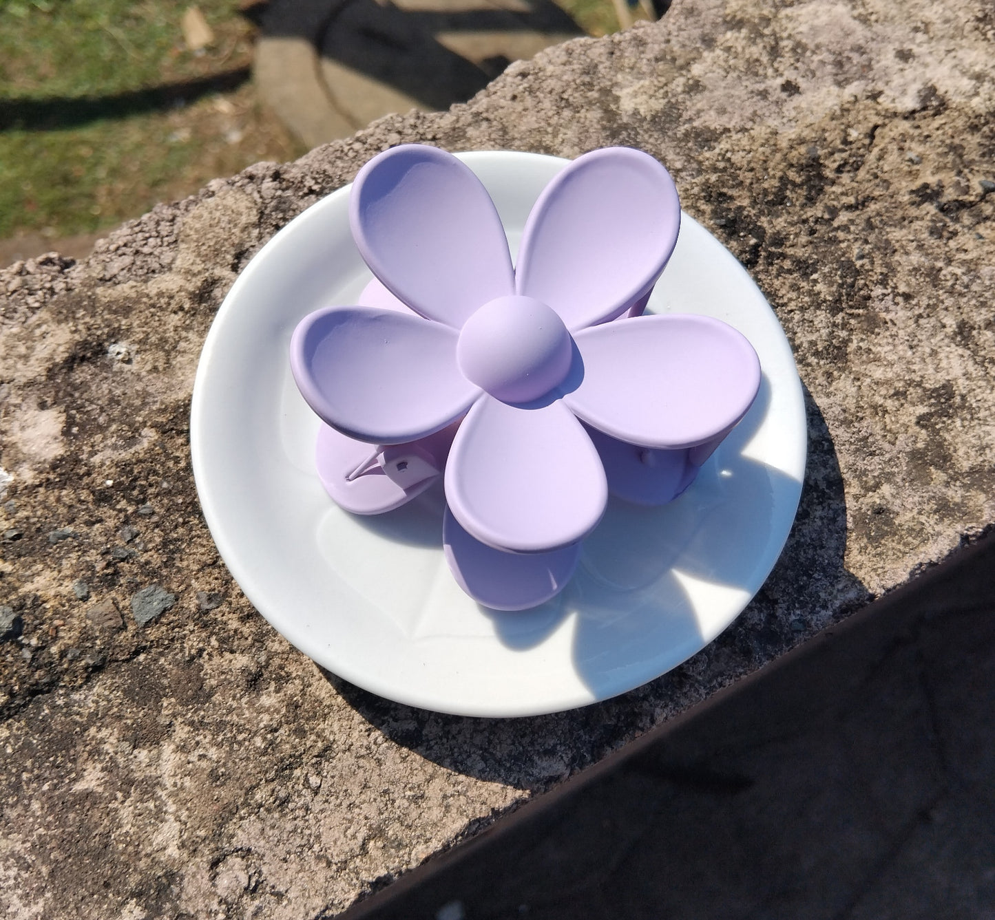 Large Flower Hair Claw Clips.