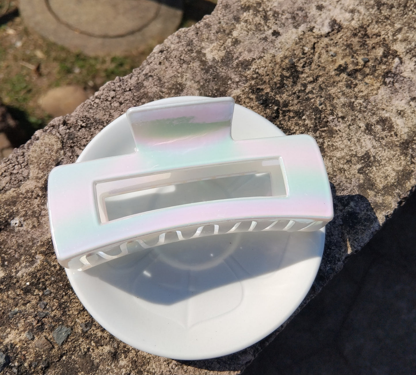 Large Rectangular Hair Claw Clips.