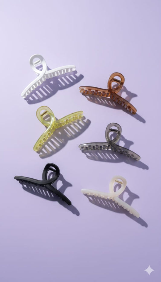 Crisscross Hair Claw Clips.