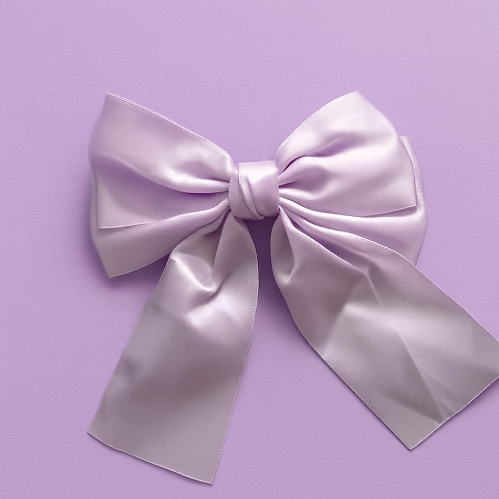 Fabric Bow Hair Clips.